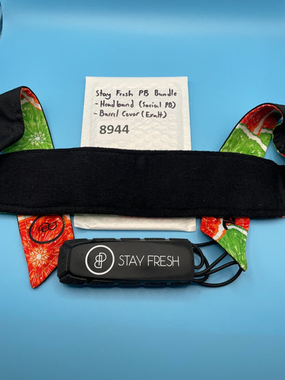 Stay Fresh PB Bundle -Handband (Social PB) -Barrel Cover (Exalt)