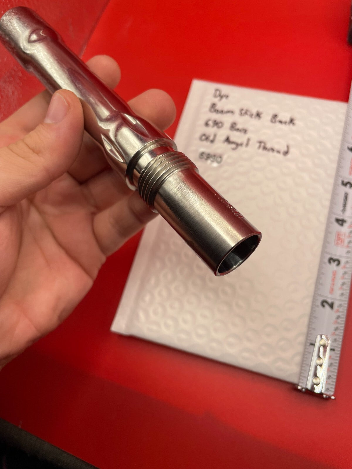 Dye Boom Stick Back 690 Bore Old Angel Thread