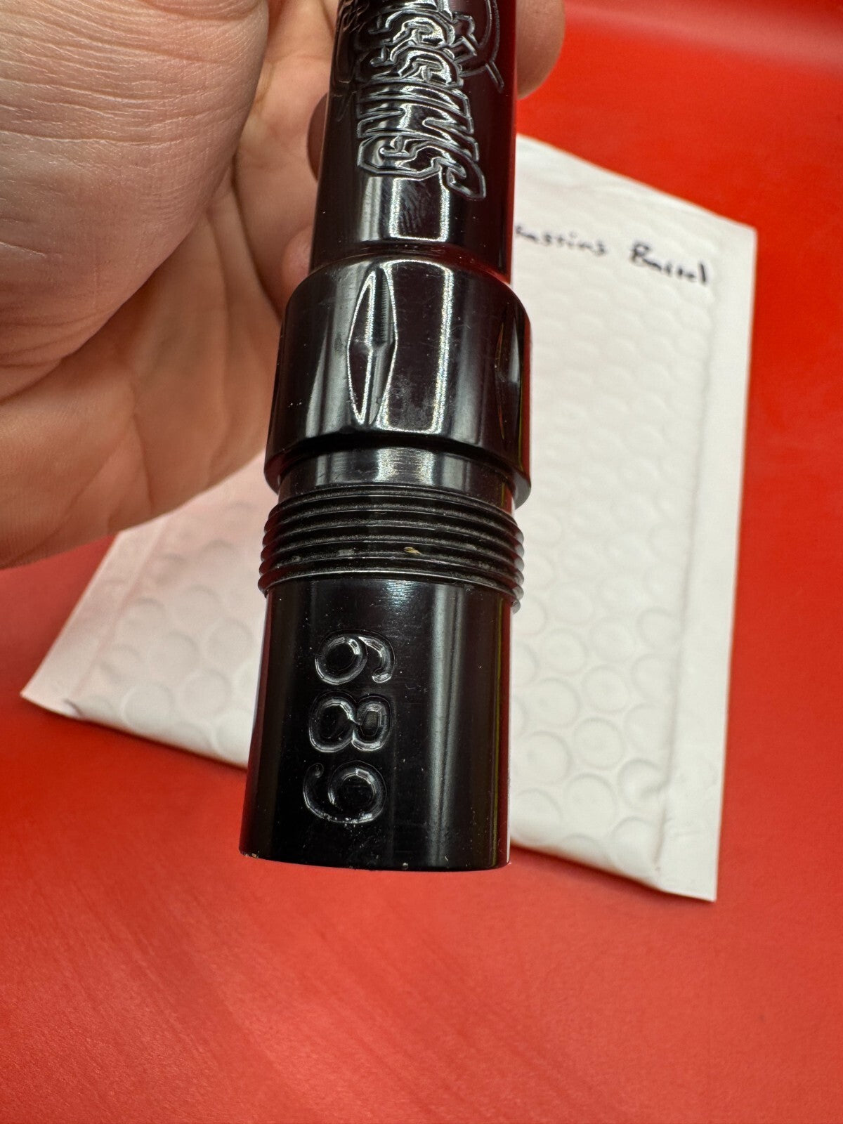 Bob Long 12 inch Assassins Paintball Barrel 689 Bore AC Thread