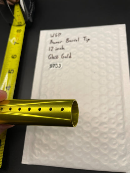 WGP Kaner Paintball Barrel Tip 12 Inch Glos Gold
