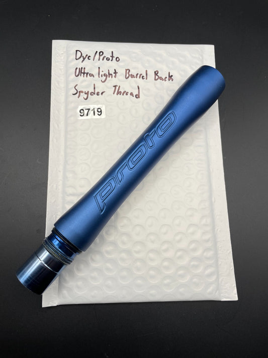 Dye/Proto Ultra Light Paintball Barrel Back Spyder Thread