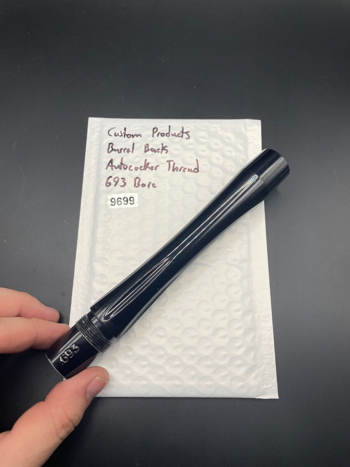 Custom Products Paintball Barrel Back Autococker Thread