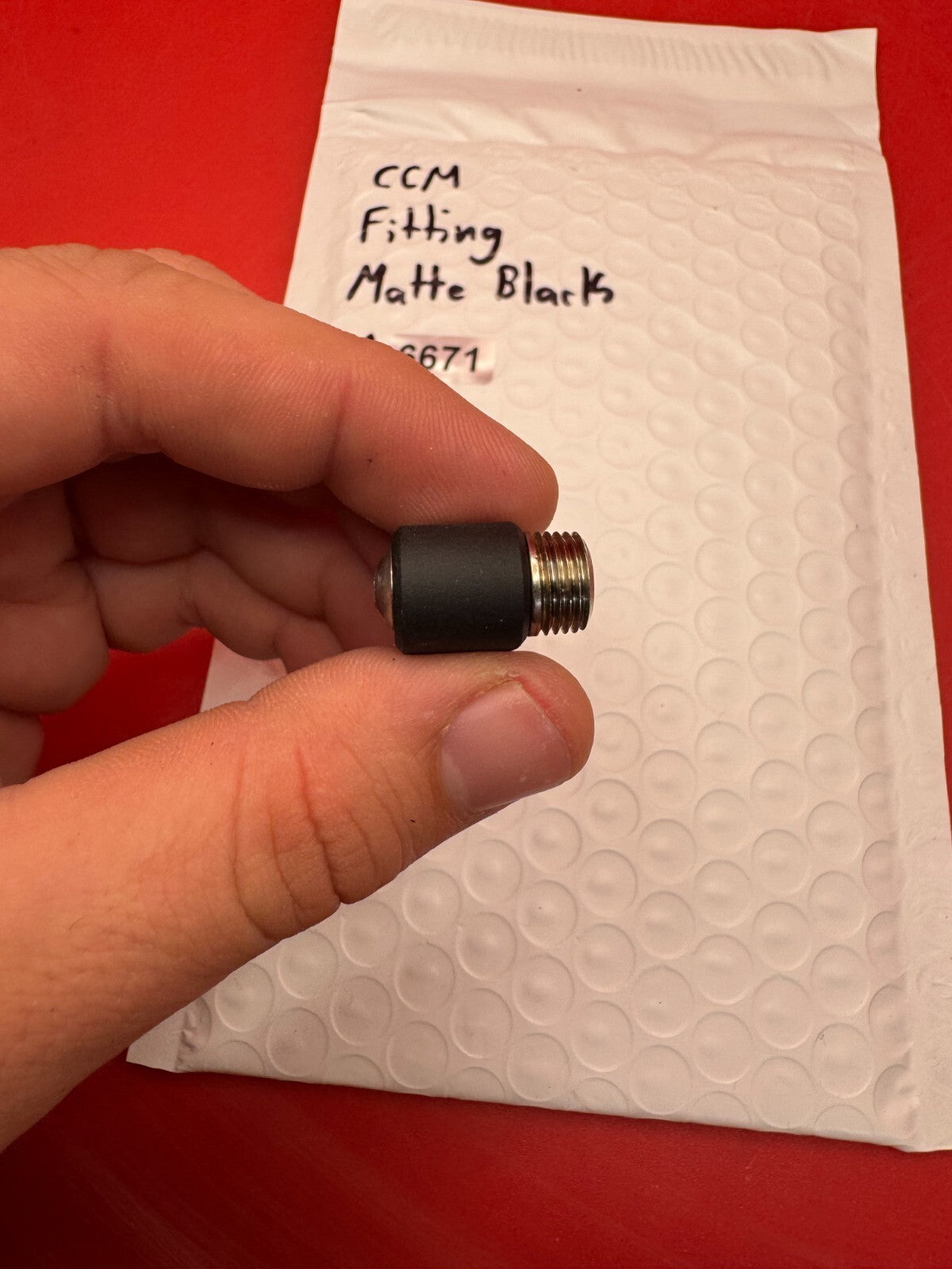 CCM Fitting Matte Black