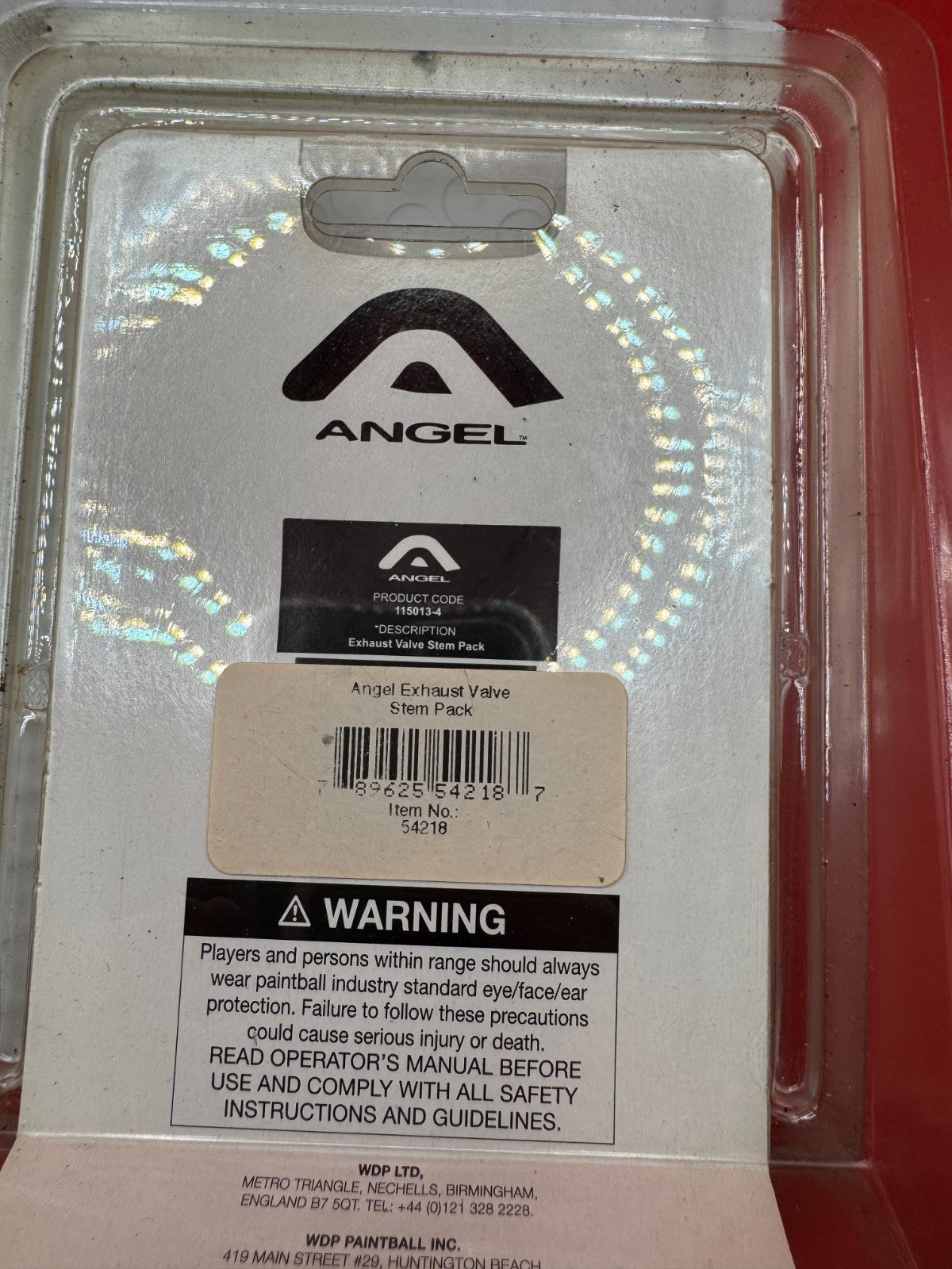 WGP Angel A1 Exhaust Valve Stem/Poppet NOS