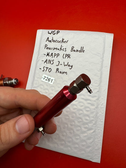 WGP Autococker Pnuematics Bundle -KAPP LPR -ANS 3-Way -STO Ram