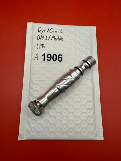 Aardvark trinity v3 LPR Dye Matrix Part - used paintball lpr - silver