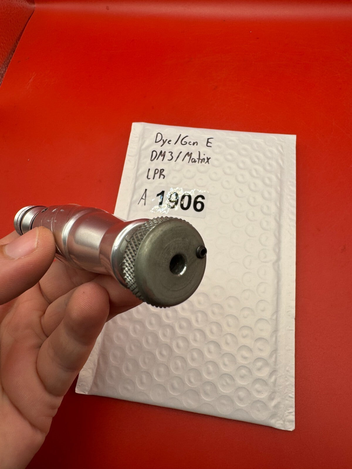 Aardvark trinity v3 LPR Dye Matrix Part - used paintball lpr - silver