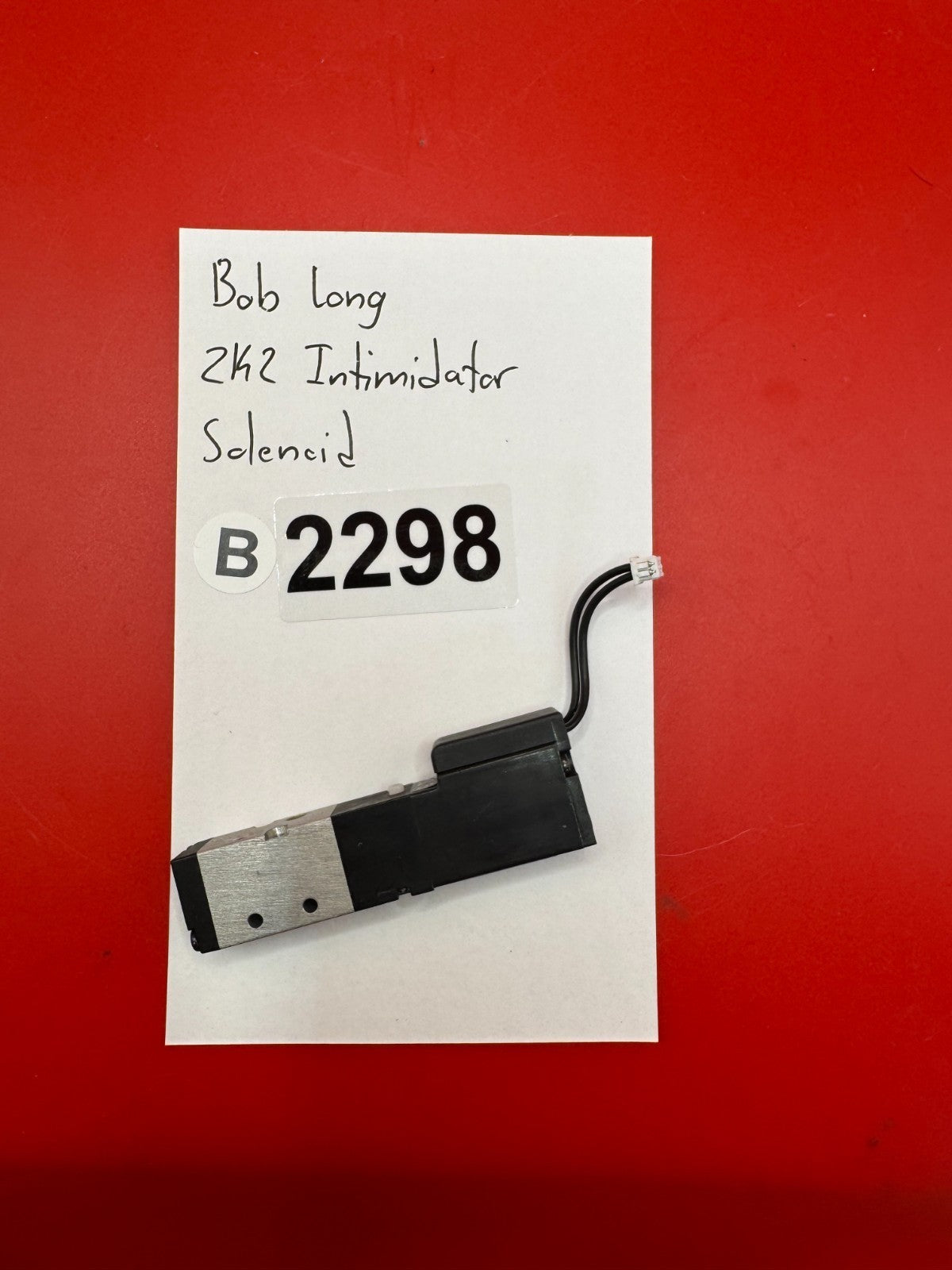 Bob Long 2k2 Intimidator Solenoid