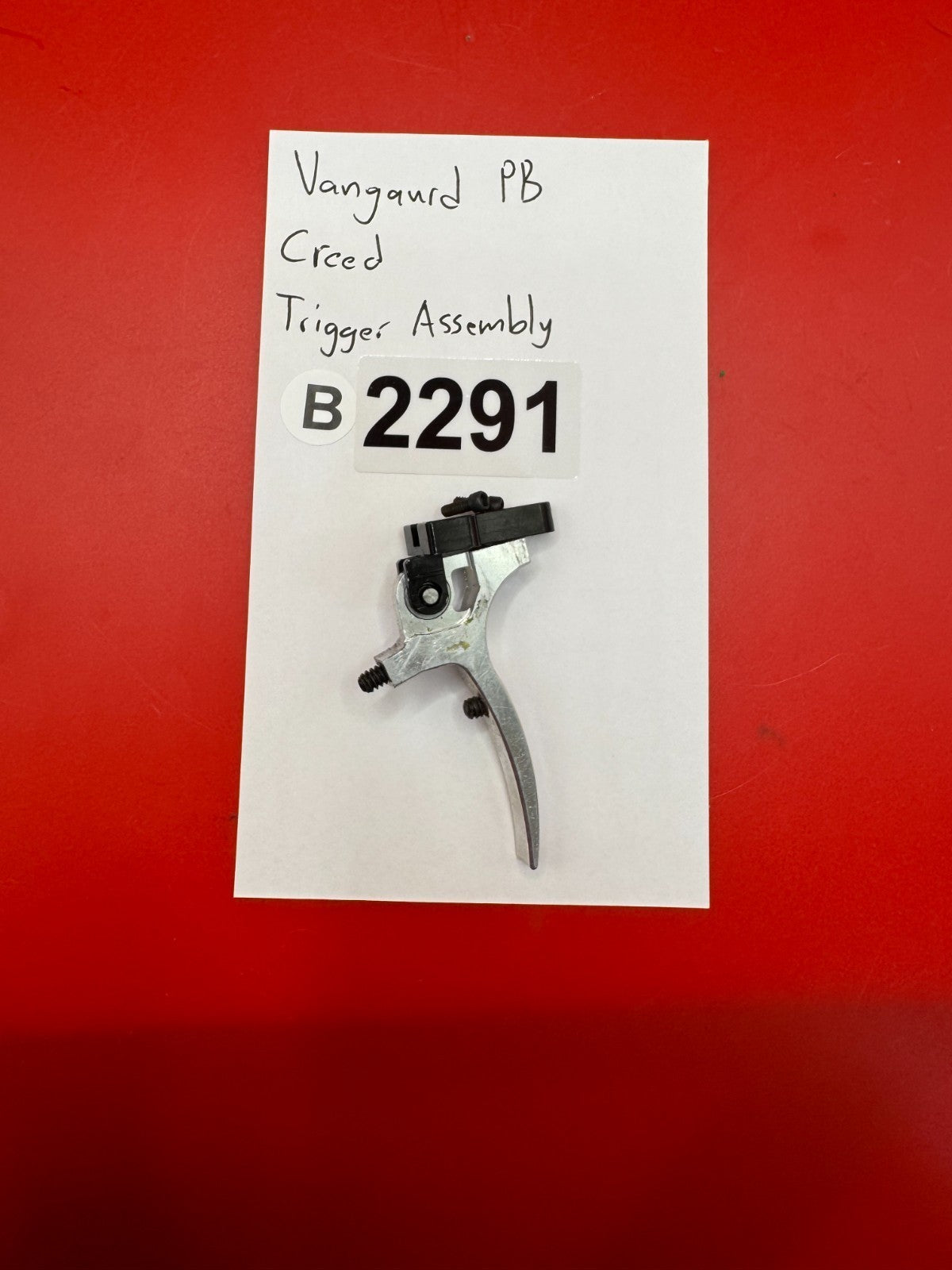 Vanguard PB Creed Trigger Assembly