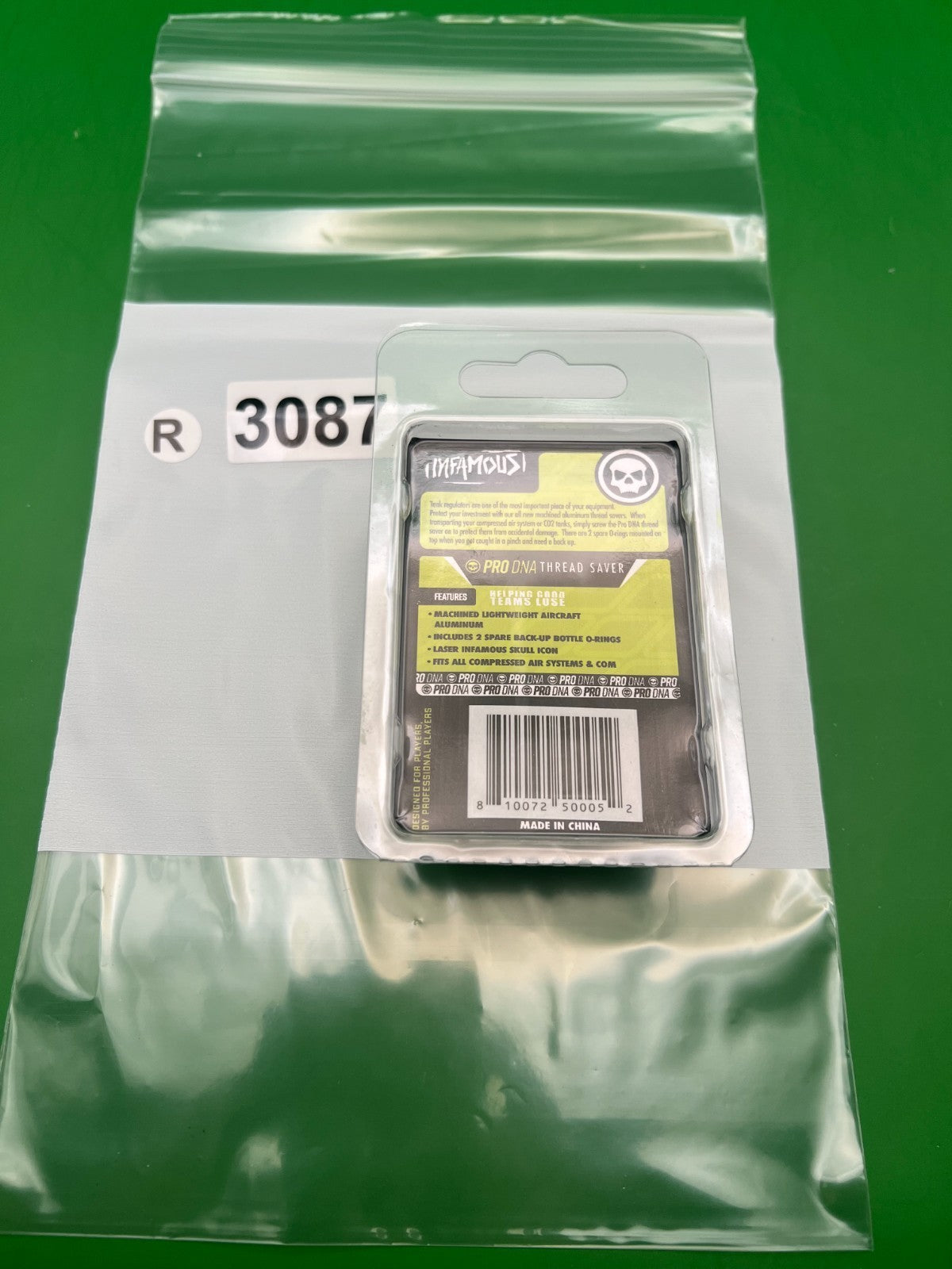 Infamous Pro DNA Threaded Saver