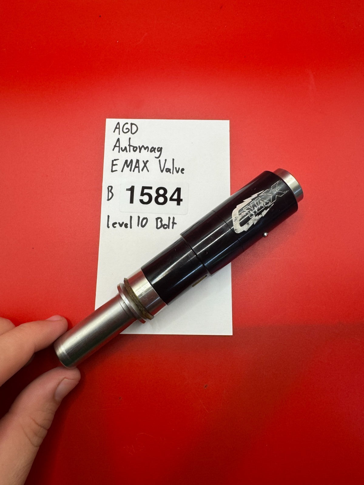 AGD Automag E MAX Valve Level 10 Bolt