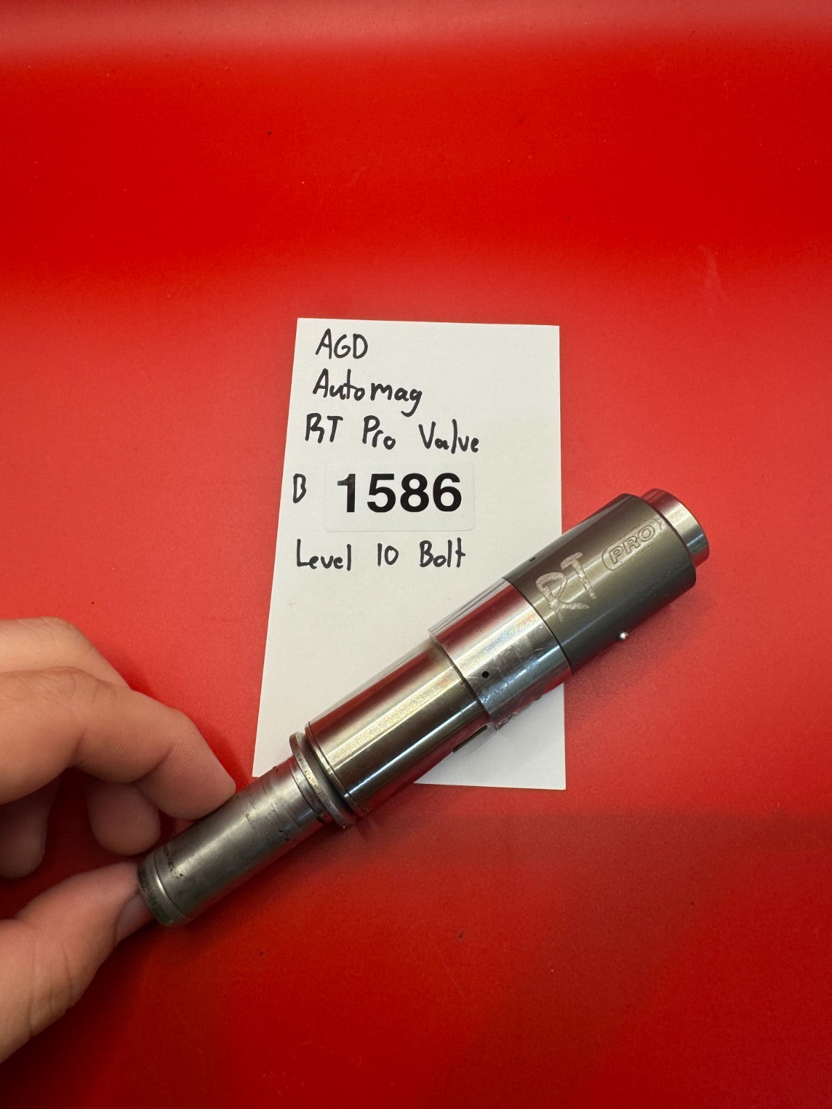 AGD Automag RT Pro Valve Level 10 Bolt