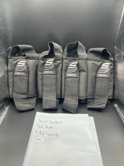 Social Paintball Pod Pack 4 Pod Capacity