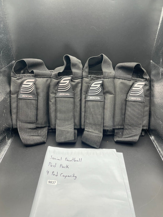 Social Paintball Pod Pack 4 Pod Capacity