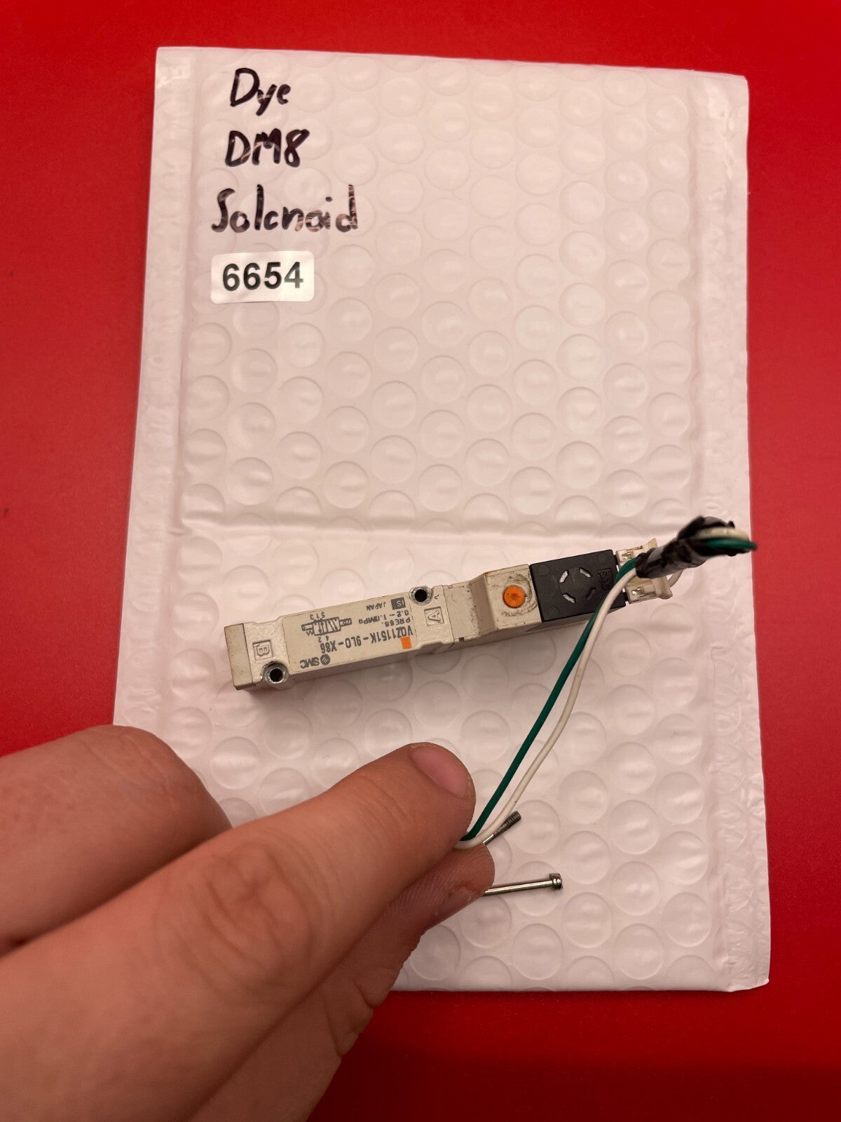 Dye DM8 Solenoid