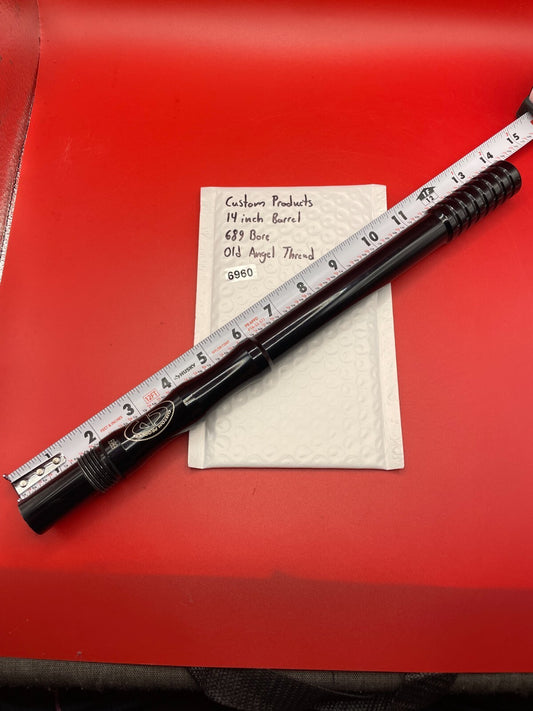 Custom Products 14 inch Paintball Barrel 689 Bore Old Angel Thread