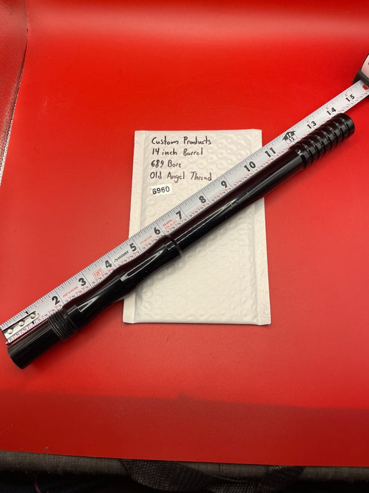 Custom Products 14 inch Paintball Barrel 689 Bore Old Angel Thread