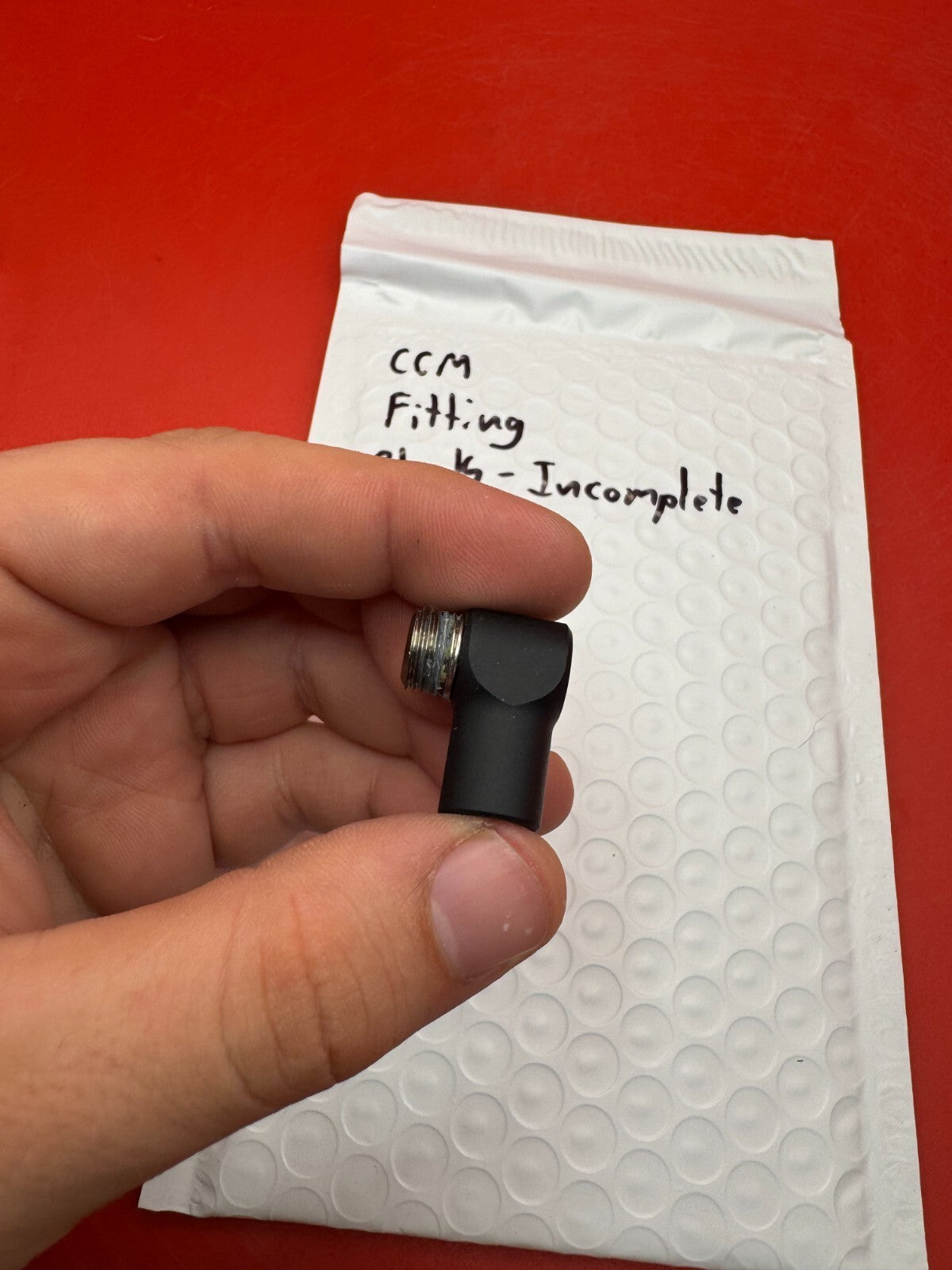 CCM Fitting Black - Incomplete