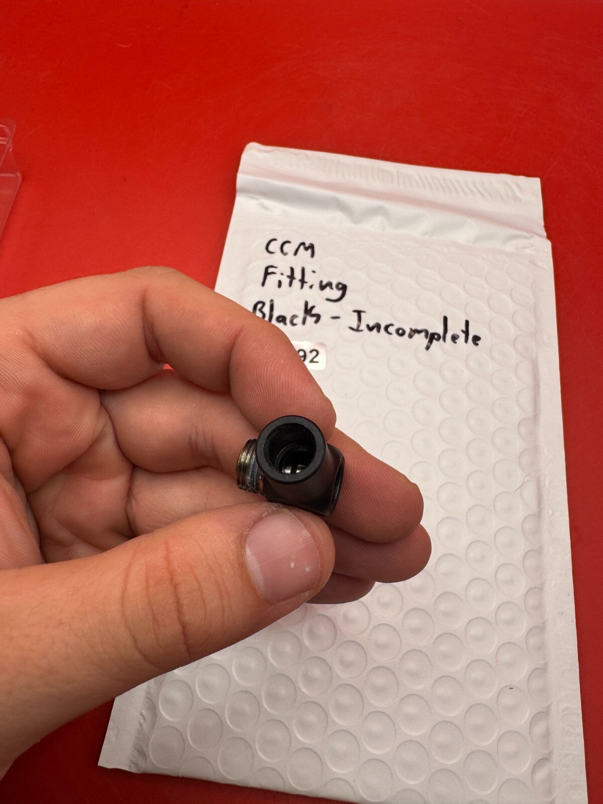 CCM Fitting Black - Incomplete