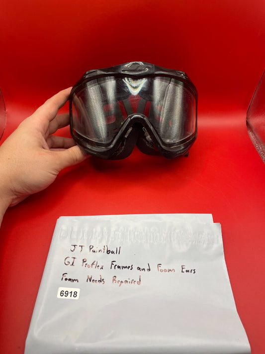 JJ Paintball GI Proflex Frames and Foam Ears Foam Needs Repair
