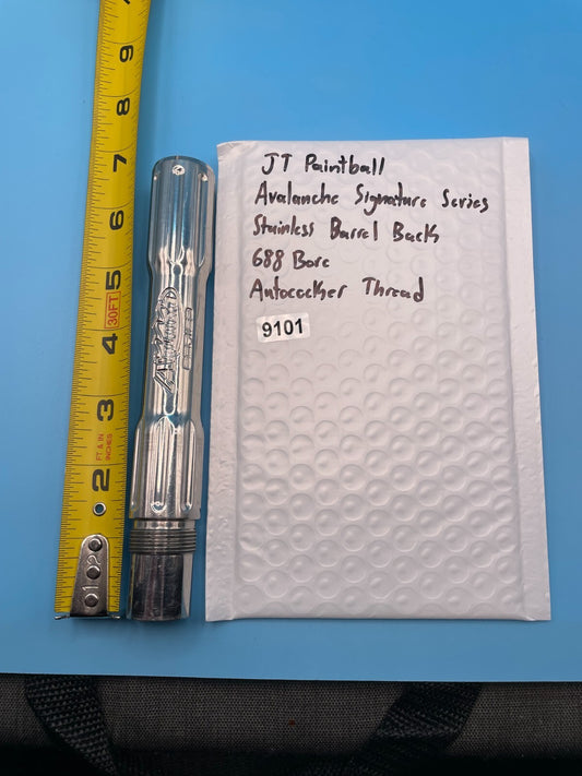 JT Paintball Avalanche Signature Series Stainless Barrel Back 688 Bore