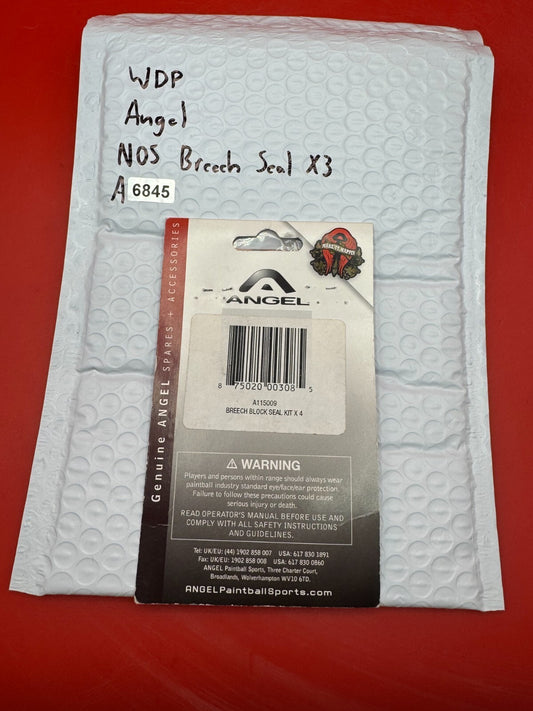 WDP Angel NOS Breech Seal X3