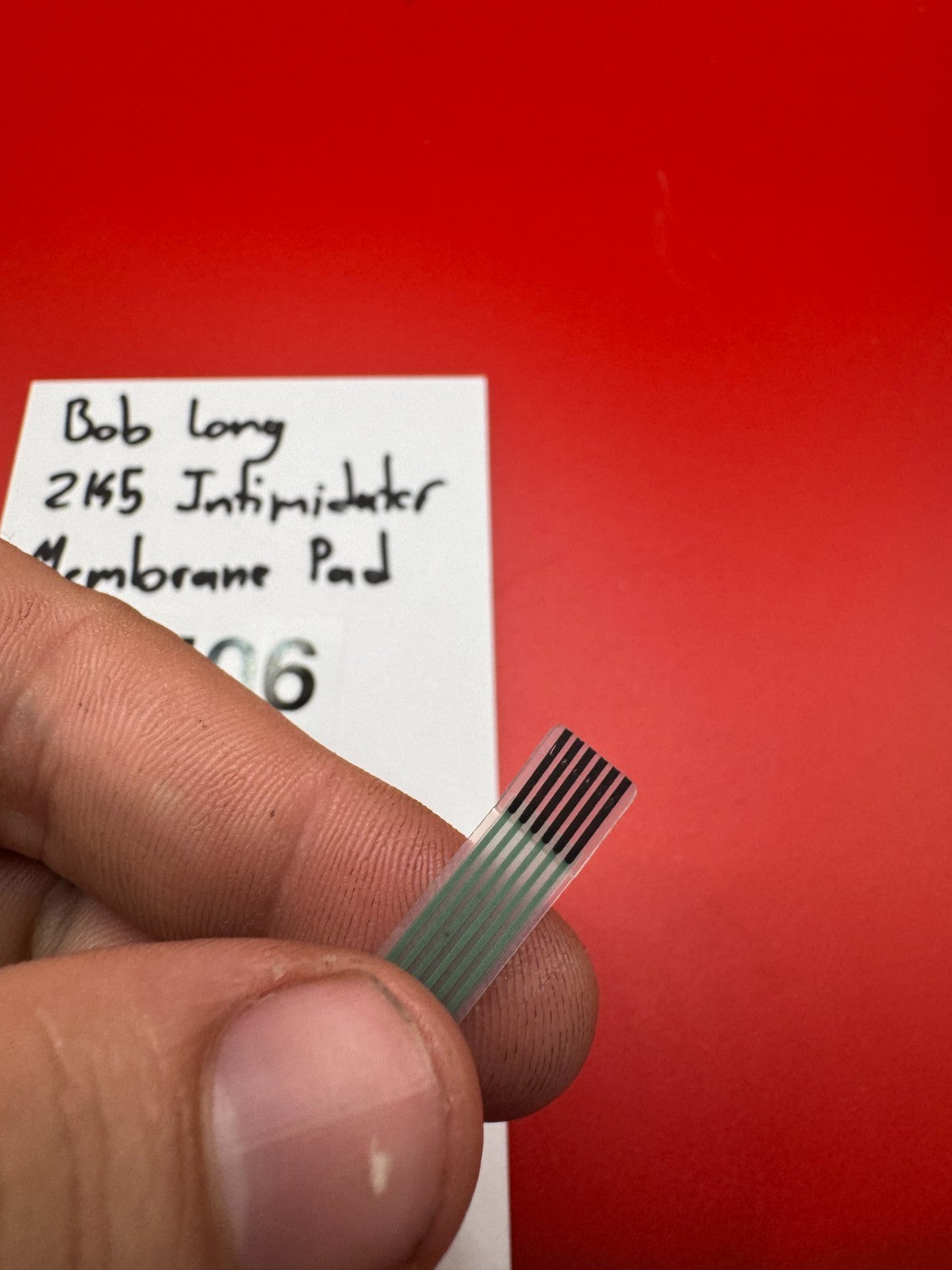 Bob Long 2k5 Intimidator Membrane Pad