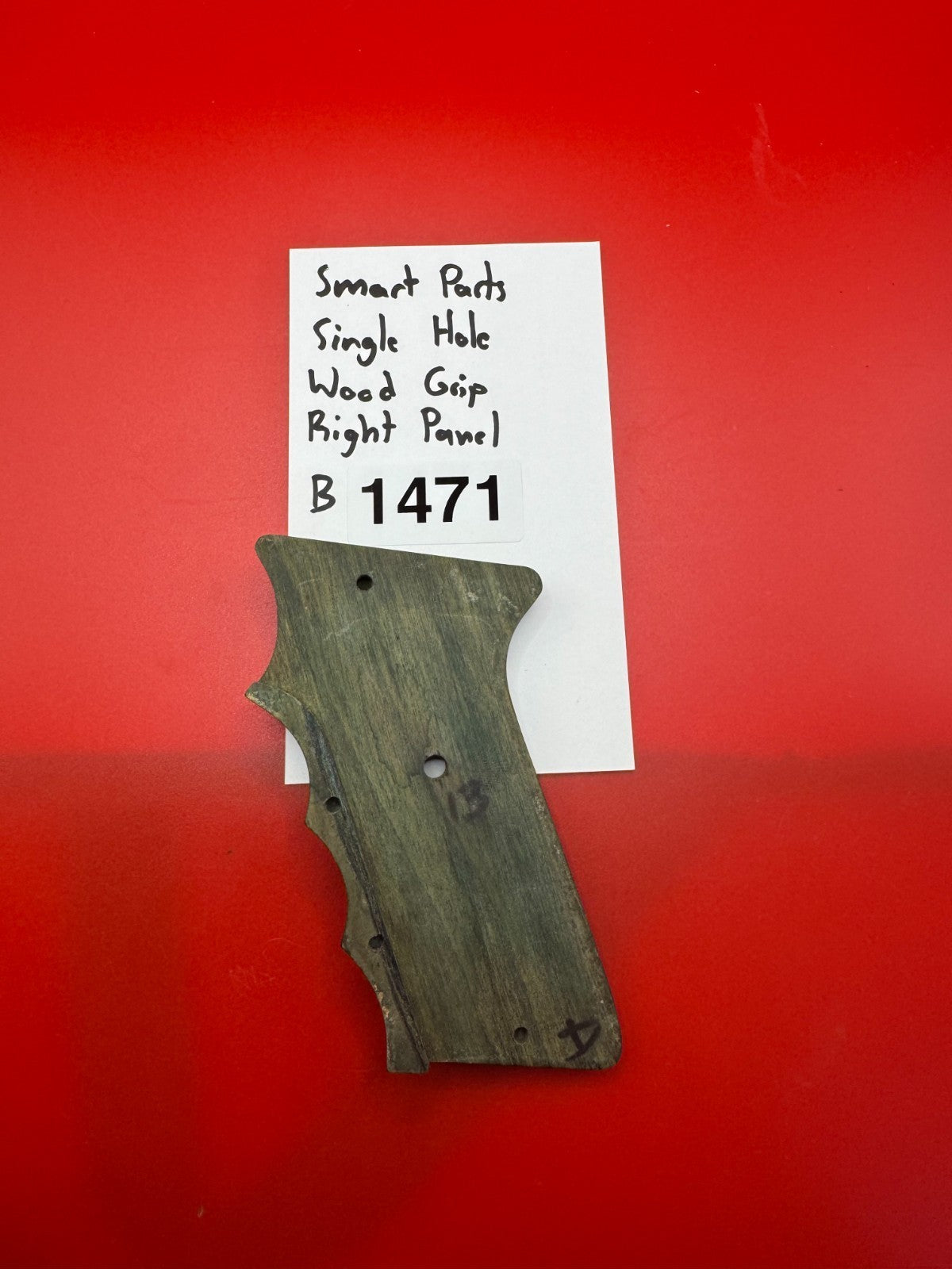 Smart Parts Single Hole Wood Grip Right Panel