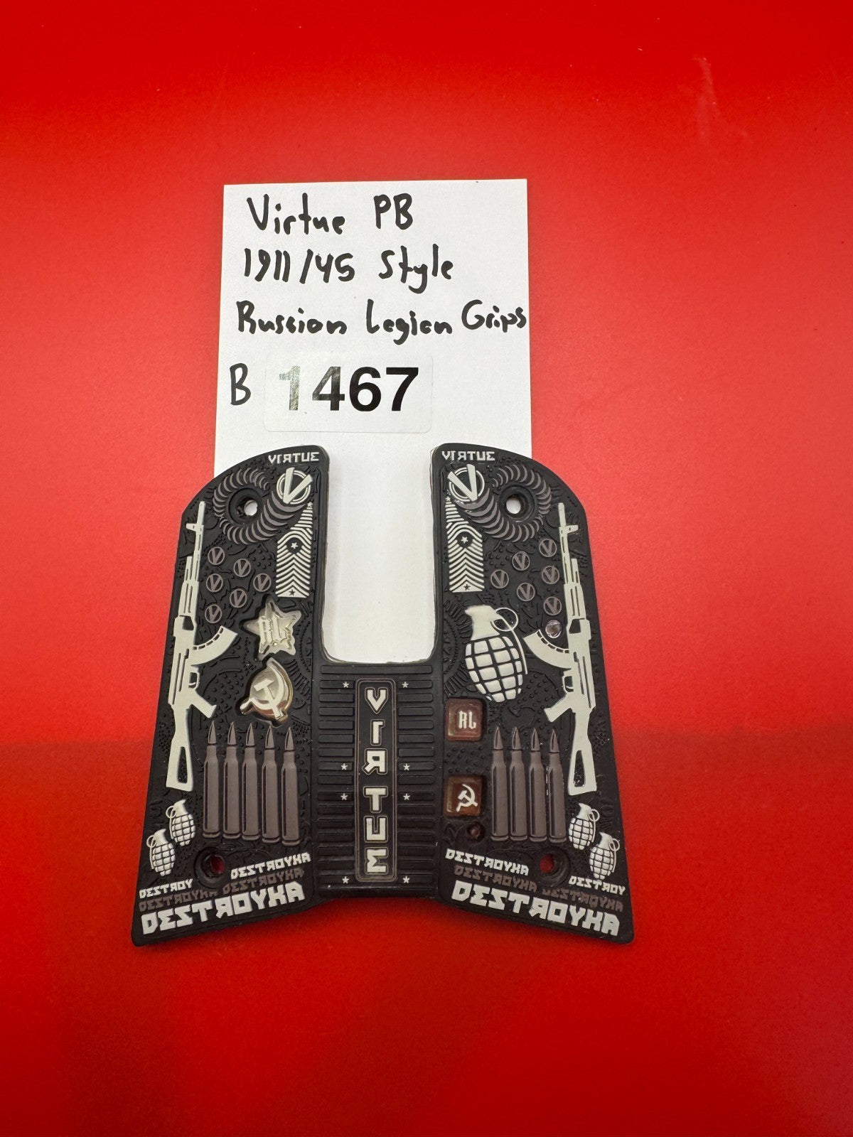 Virtue PB 1911/45 Style Russion Legion Grips
