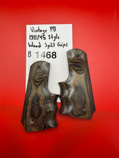 Virtue PB 1911/45 Style Wood Split Grips