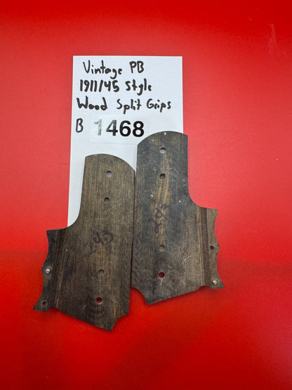 Virtue PB 1911/45 Style Wood Split Grips