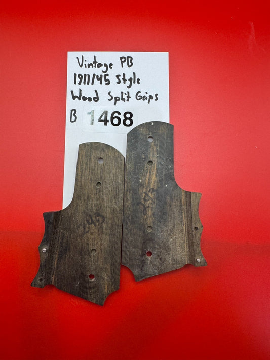 Virtue PB 1911/45 Style Wood Split Grips