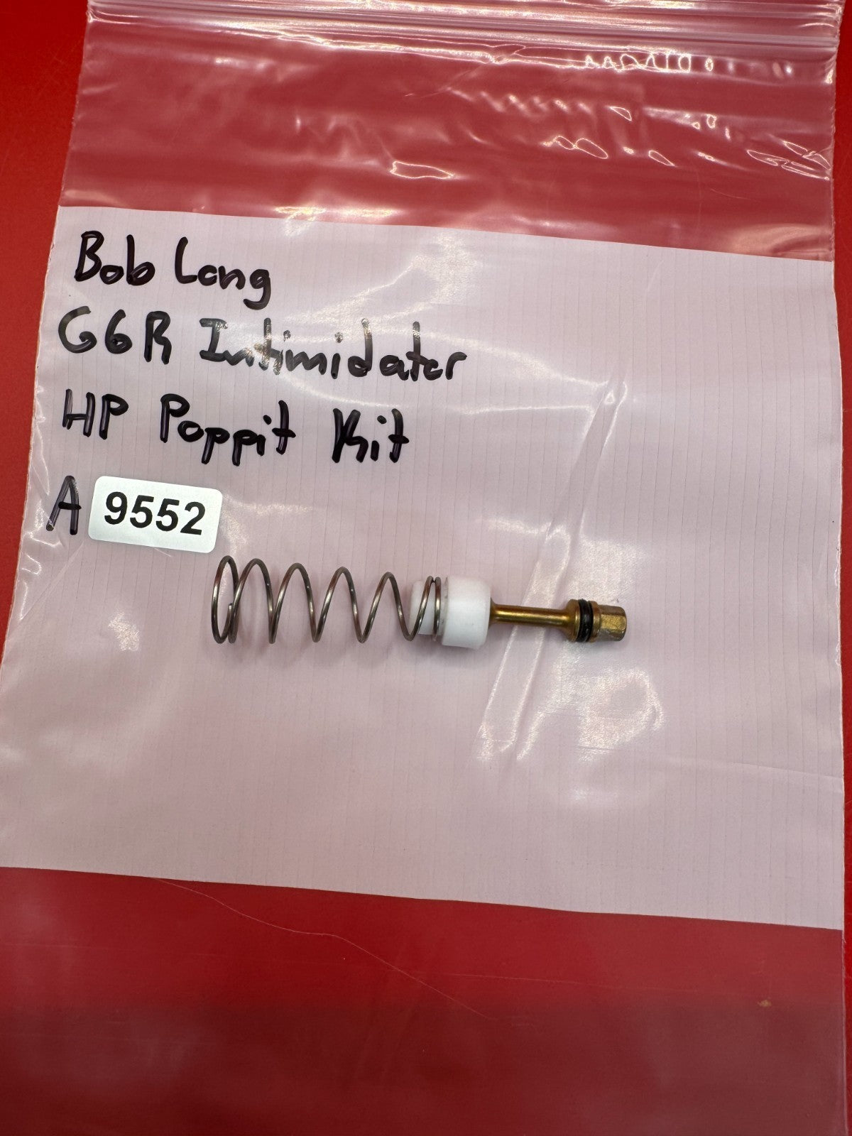 Bob Long G6R Intimidator HP Poppit Kit