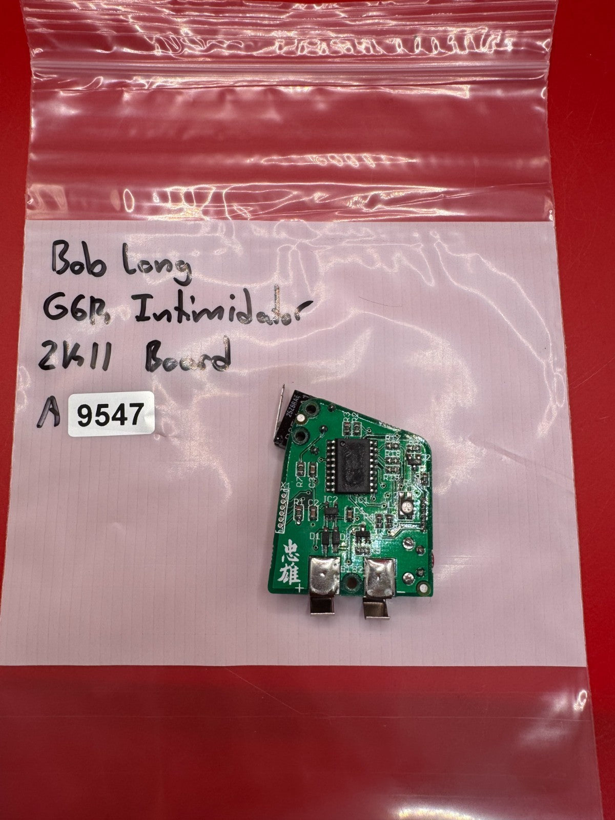 Bob Long G6R Intimidator 2K11 Board