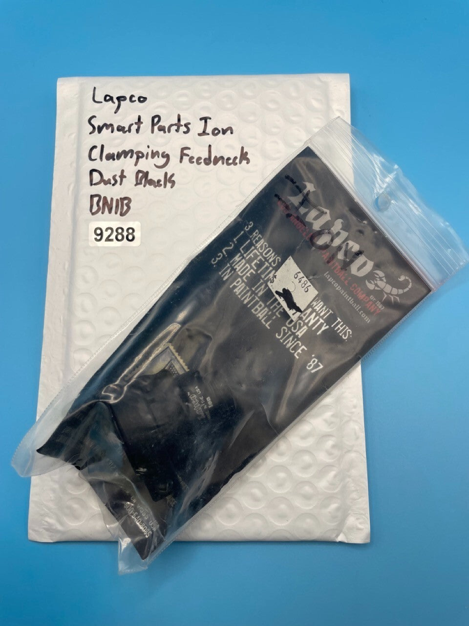 Lapco Smart Parts Ion Clamping Feedneck Dust Black BNIB