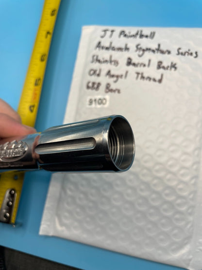 JT Paintball Avalanche Signature Stainless Barrel Back Old Angel Thread 688 Bore