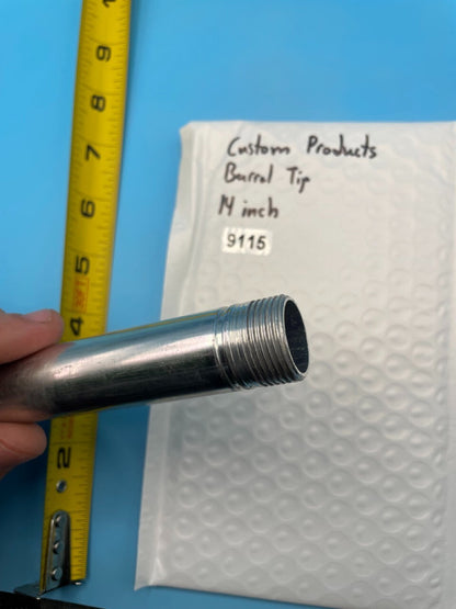 Custom Products Paintball Barrel Tip 14 inch