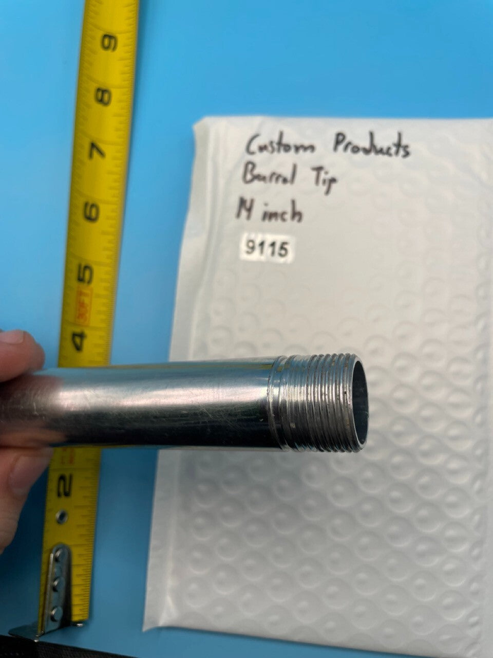 Custom Products Paintball Barrel Tip 14 inch