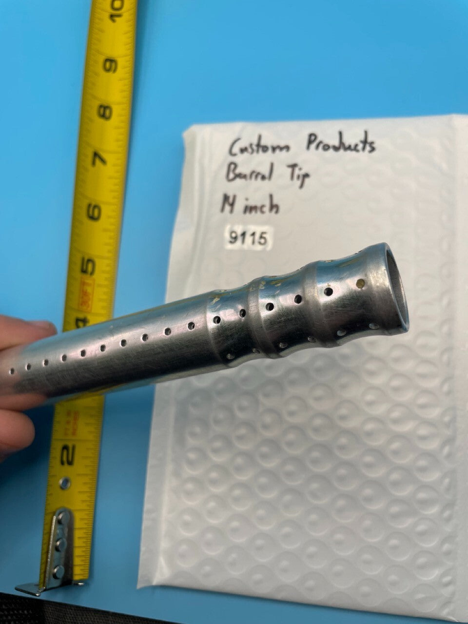 Custom Products Paintball Barrel Tip 14 inch