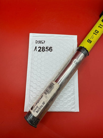 Dye SS Angel Threaded .688 Paintball Barrel Back - used paintball barrel back - silver/red anno