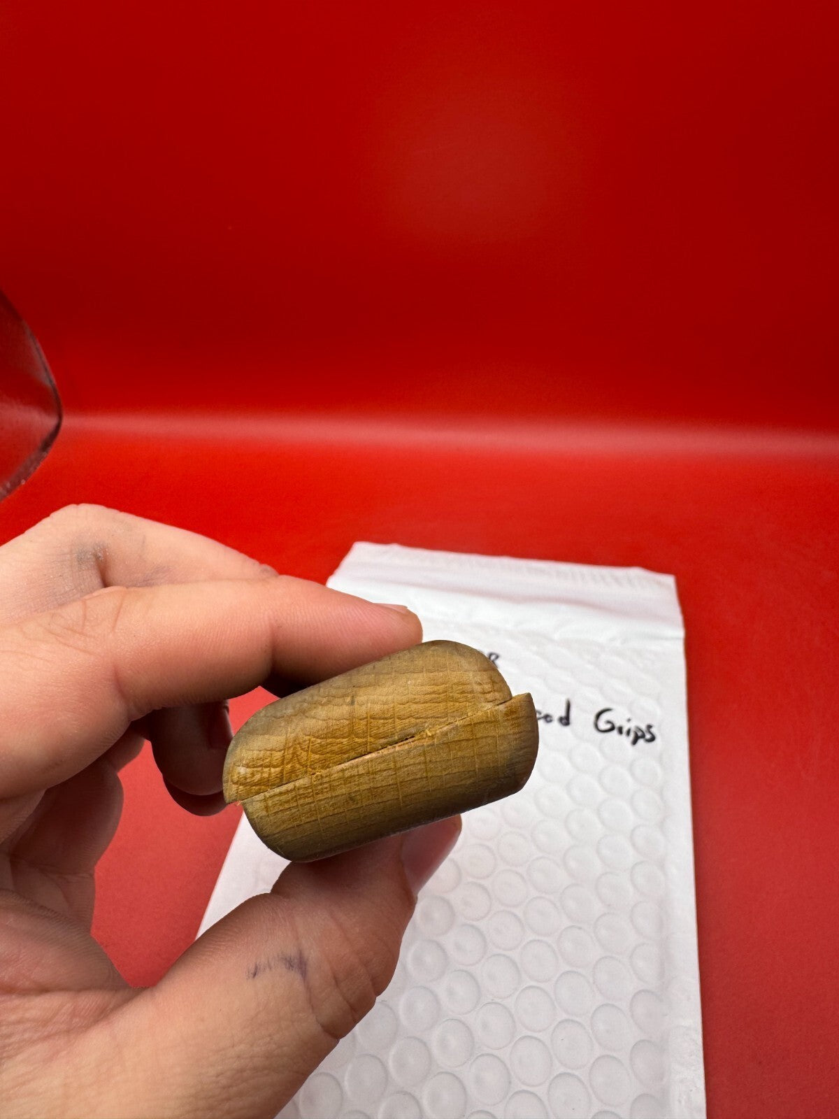 Vintage PB Single Hole Wood Grips