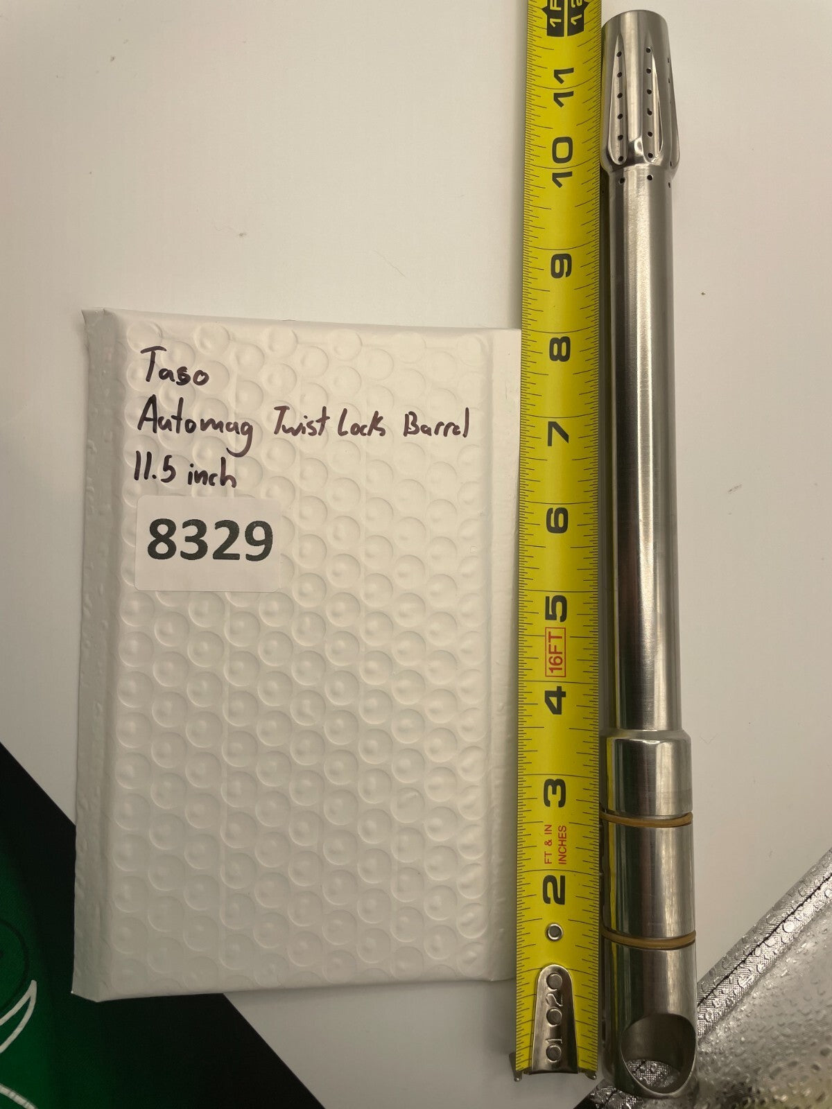 Taso Automag Twist Lock Paintball Barrel 11.5 inch