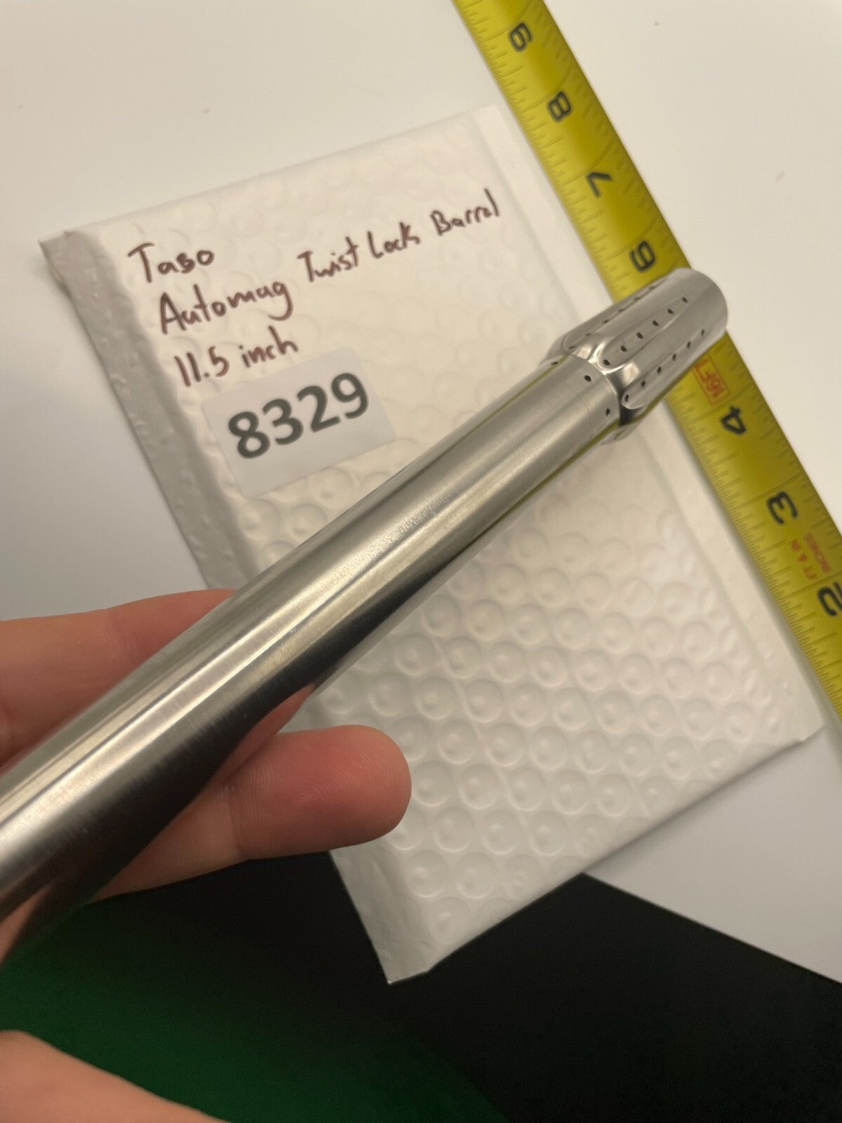 Taso Automag Twist Lock Paintball Barrel 11.5 inch