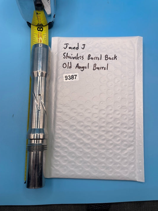 J and J Stainless Barrel Back Old Angel Barrel