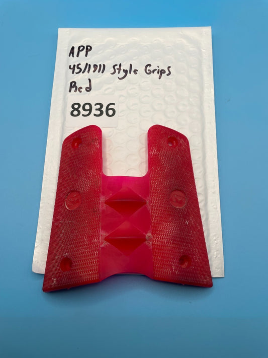 APP 45/1911 Style Grips Red