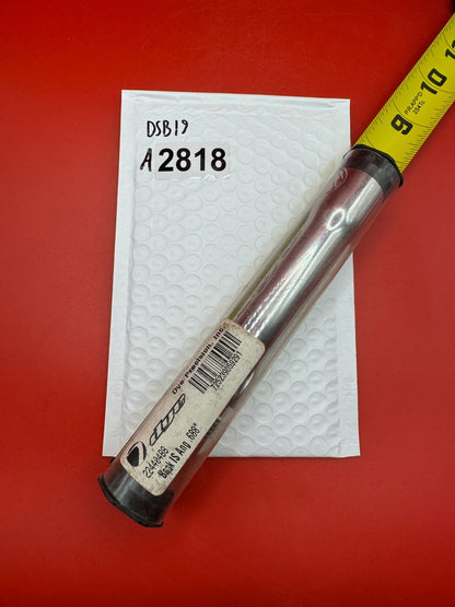 Dye SS Angel Threaded .688 Paintball Barrel Back - used paintball barrel back - silver