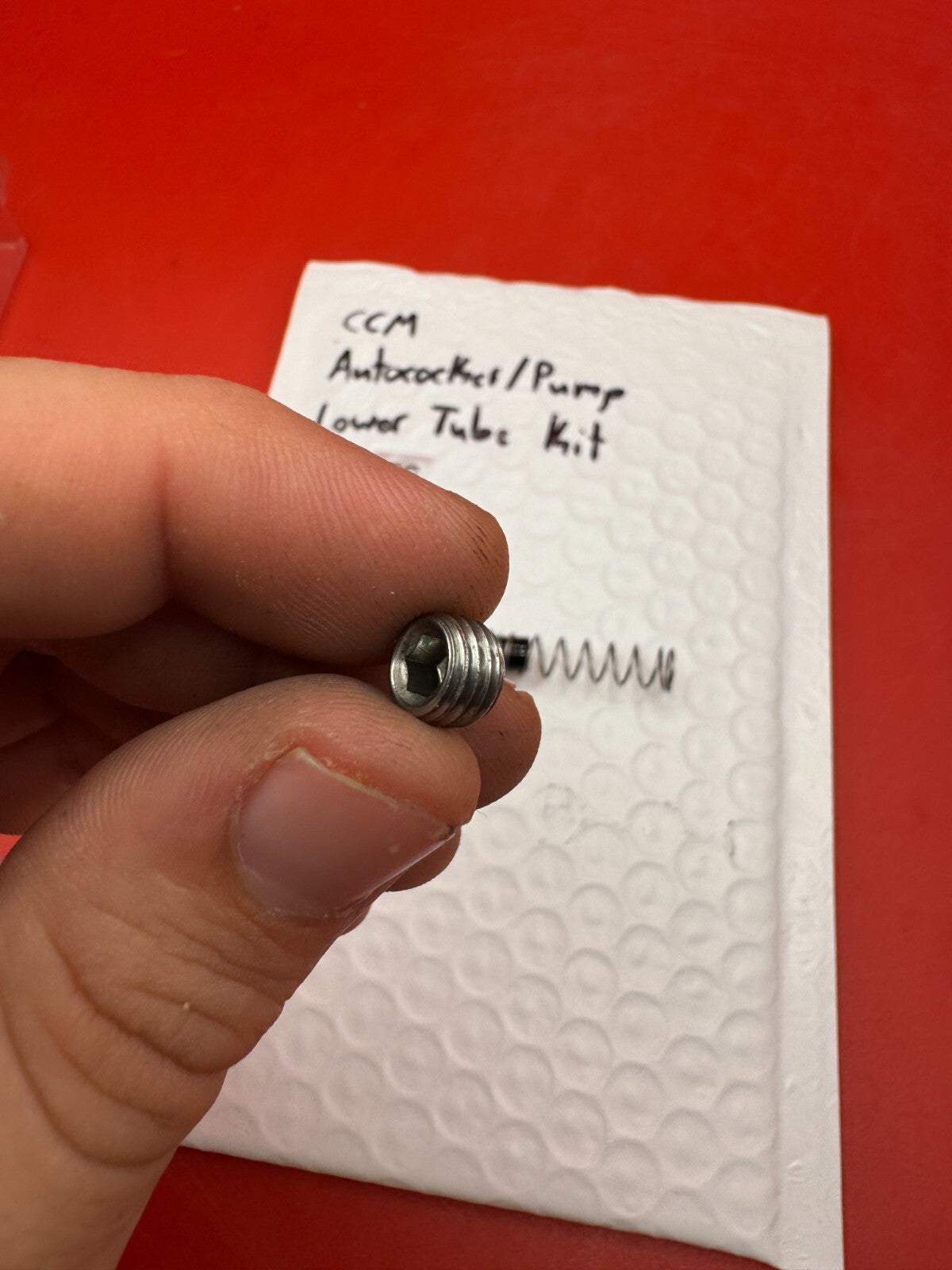 CCM Autococker / Pump Lower Tube Kit