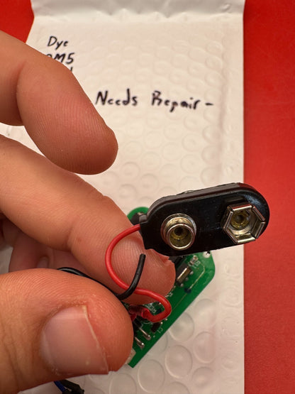 Dye DM5 Board - Harness Needs Repair