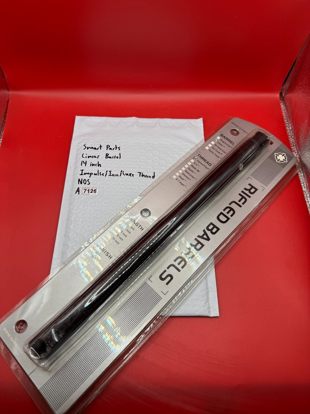 Smart Parts Linear Paintball Barrel 14 inch Impulse/Ion/Luxe Thread NOS