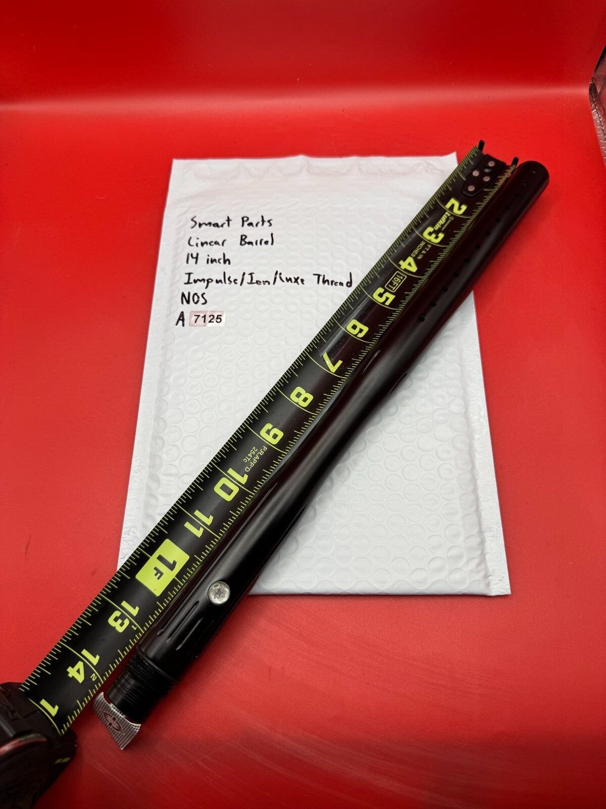 Smart Parts Linear Paintball Barrel 14 inch Impulse/Ion/Luxe Thread NOS